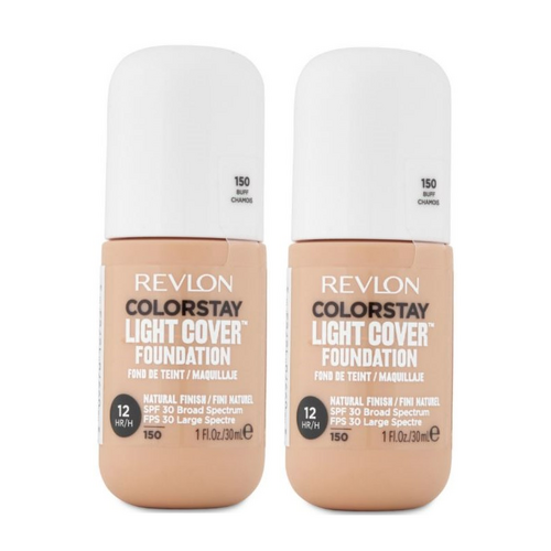 2 x Revlon ColorStay Light Cover Foundation 30mL - 150 Buff
