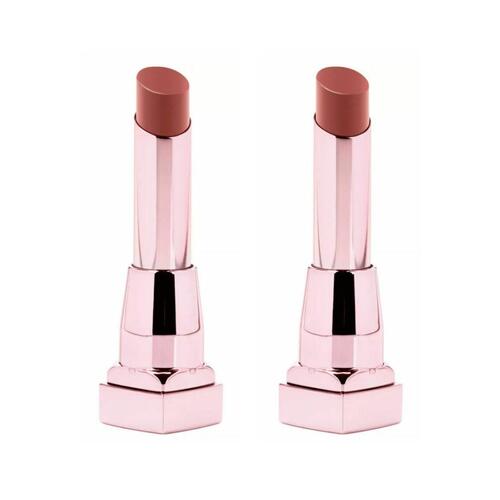 2 x Maybelline Color Sensational Shine Compulsion Lipstick 3g - 065 Spicy Mauve