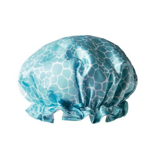 Lemon Lavender Not Your Grandmas Shower Cap - Pebble
