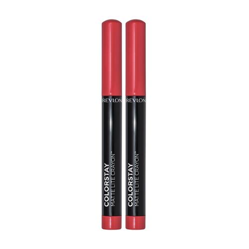 2 x Revlon ColorStay Matte Lite Crayon 1.4g - 008 She's Fly