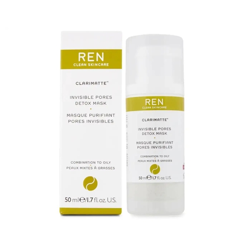 REN Clean Skincare Clarimatte Invisible Pores Detox Mask 50mL - Combination To Oily Skin