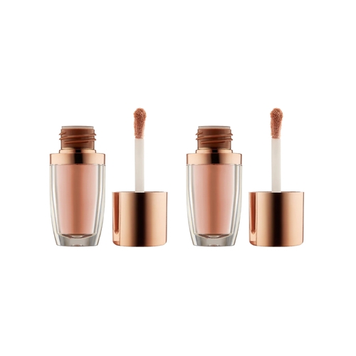 2 x Nude by Nature Shimmering Sands Loose Eyeshadow 2g - 02 Coral Sand