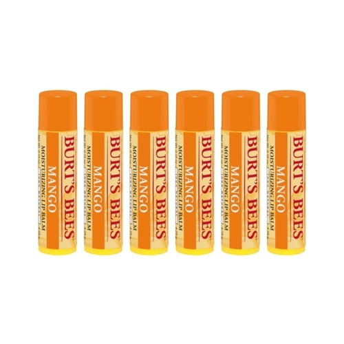 6 x Burt's Bees Mango Lip Balm 4.25g