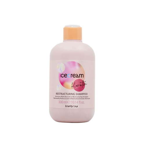 Inebrya Ice Cream Keratin Restructuring Shampoo 300mL