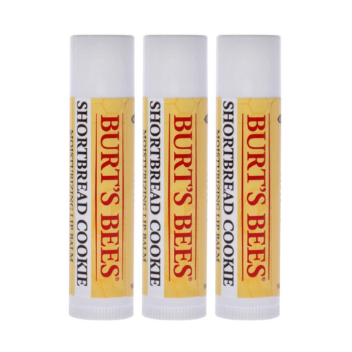 3 x Burt's Bees Shortbread Cookie Lip Balm 4.25g