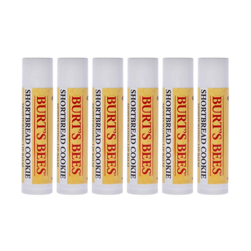 6 x Burt's Bees Shortbread Cookie Lip Balm 4.25g