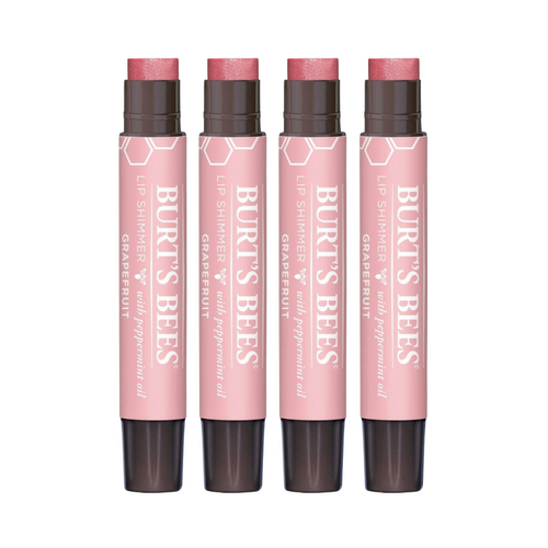 4 x Burt's Bees Lip Shimmer 2.6g - Grapefruit