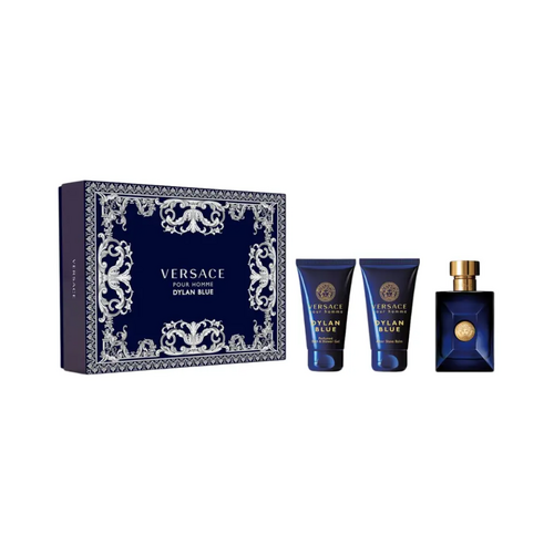 Versace Pour Homme Dylan Blue 3 Piece Fragrance Gift Set