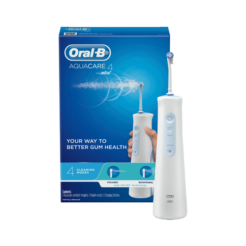 Oral-B AquaCare 4 Portable Irrigator Water Flosser 