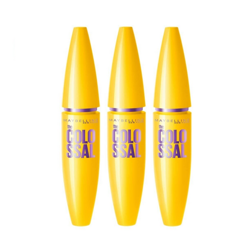 3 x Maybelline The Colossal Volume Express Mascara 10.7mL - 01 Black