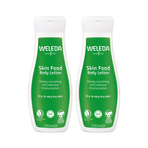 2 x Weleda Skin Food Body Lotion 200mL