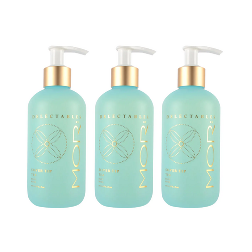 3 x MOR Delectables Body Wash 250mL - Silver Tip Tea