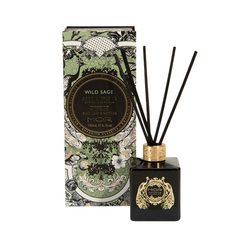 MOR Emporium Classics Reed Diffuser 180mL - Wild Sage