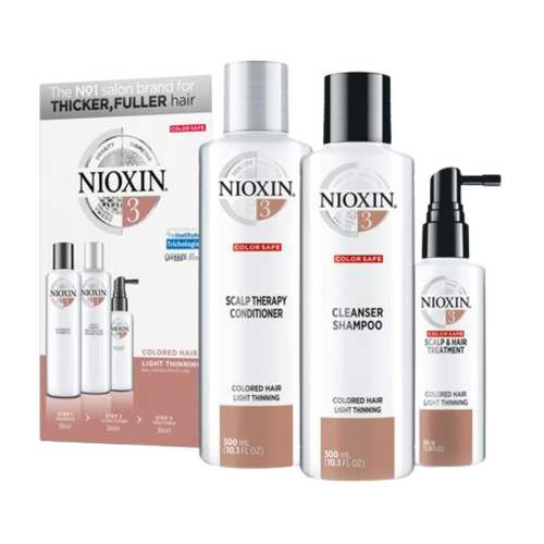 Nioxin System 3 Full Size Kit - Colored Hair With Light Thinning