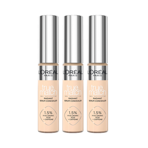 3 x L'Oreal Paris True Match Radiant Serum Concealer 11mL - 3R/C