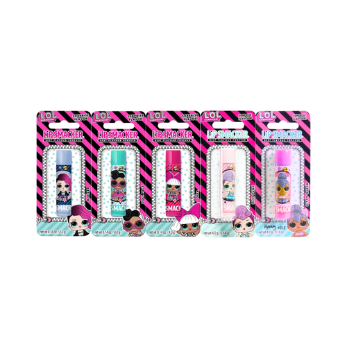 Lip Smacker LOL Surprise Lip Balm 5 Pack Set