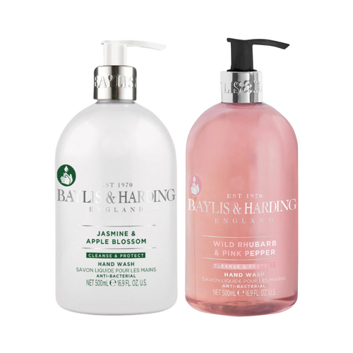 Baylis & Harding Anti-Bacterial Hand Wash Spring Blossom 500mL Duo