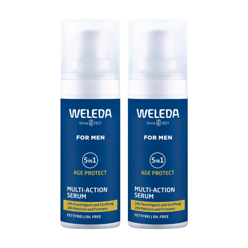 2 x Weleda Men 5 in 1 Multi-Action Serum 30mL