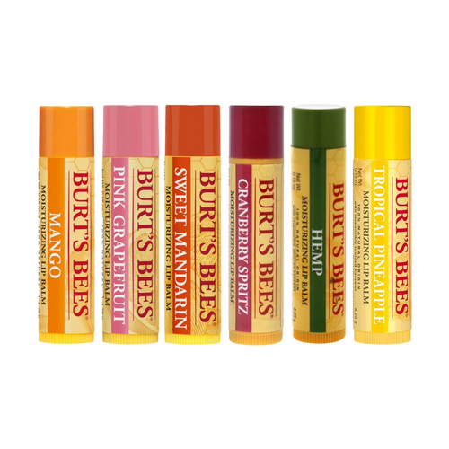 Burt's Bees Spring Bloom Lip Balm Set 6x4.25g