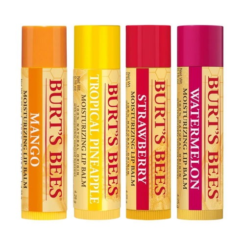 Burt's Bees Tropical Kiss Lip Balm Set 4x4.25g